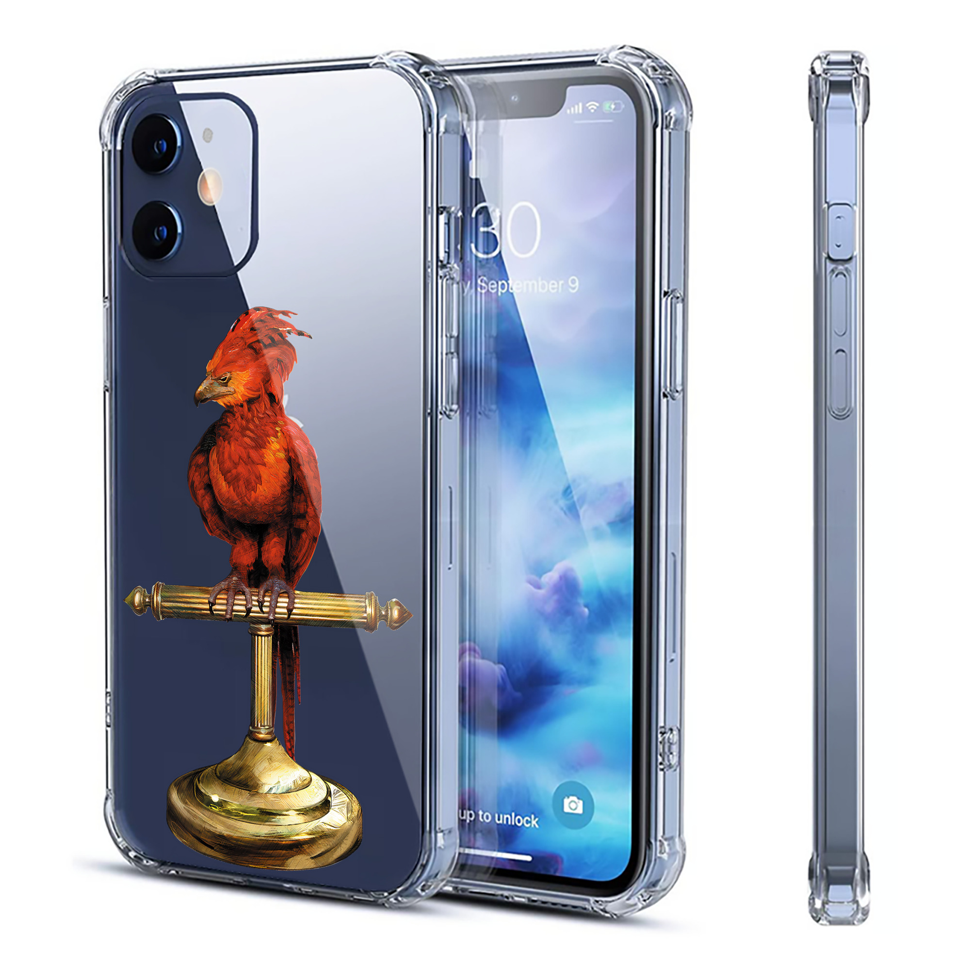 （画像用） Harry Potter ハリー・ポッターシリーズ 【iPhone 12シリーズ対応】透明スマホケース（クリアソフトケース）